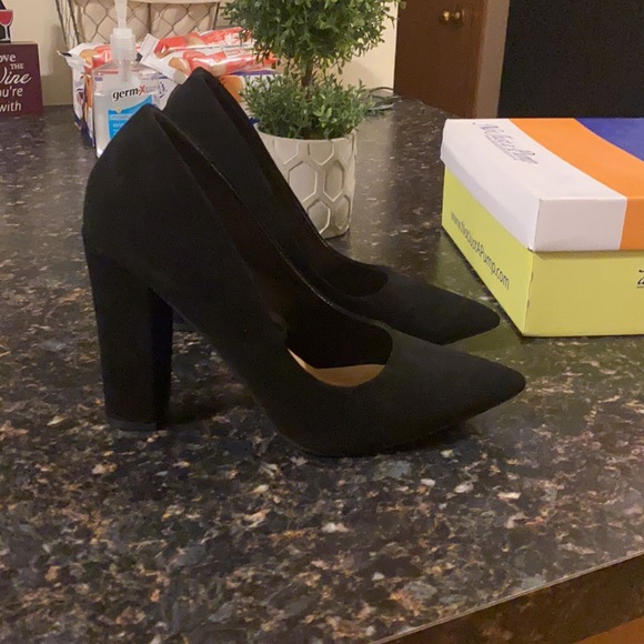 Womens Block Heel Pump 7.5 - Picture 4 of 4